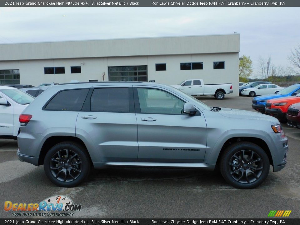 2021 Jeep Grand Cherokee High Altitude 4x4 Billet Silver Metallic / Black Photo #4