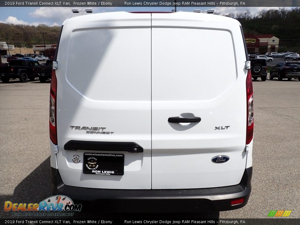 2019 Ford Transit Connect XLT Van Frozen White / Ebony Photo #4
