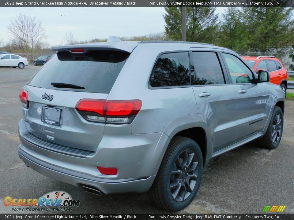 2021 Jeep Grand Cherokee High Altitude 4x4 Billet Silver Metallic / Black Photo #5