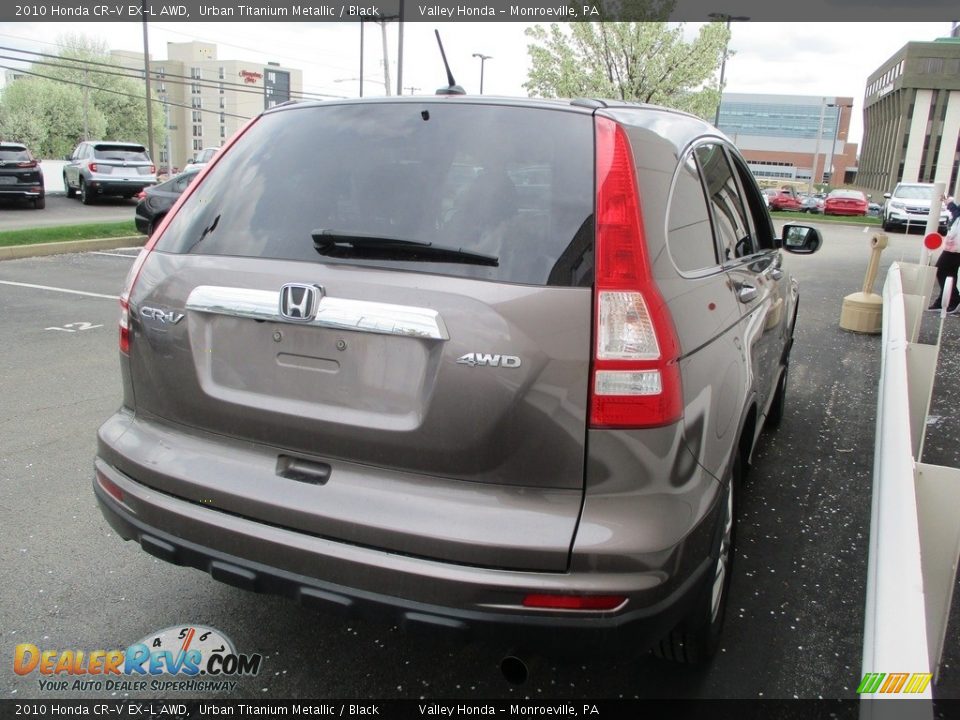 2010 Honda CR-V EX-L AWD Urban Titanium Metallic / Black Photo #5