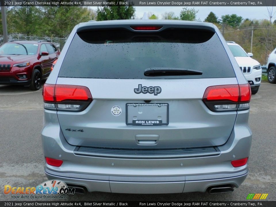 2021 Jeep Grand Cherokee High Altitude 4x4 Billet Silver Metallic / Black Photo #6