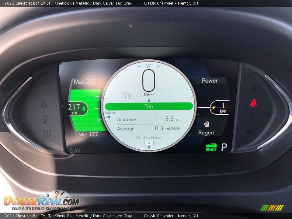 2021 Chevrolet Bolt EV LT Gauges Photo #7