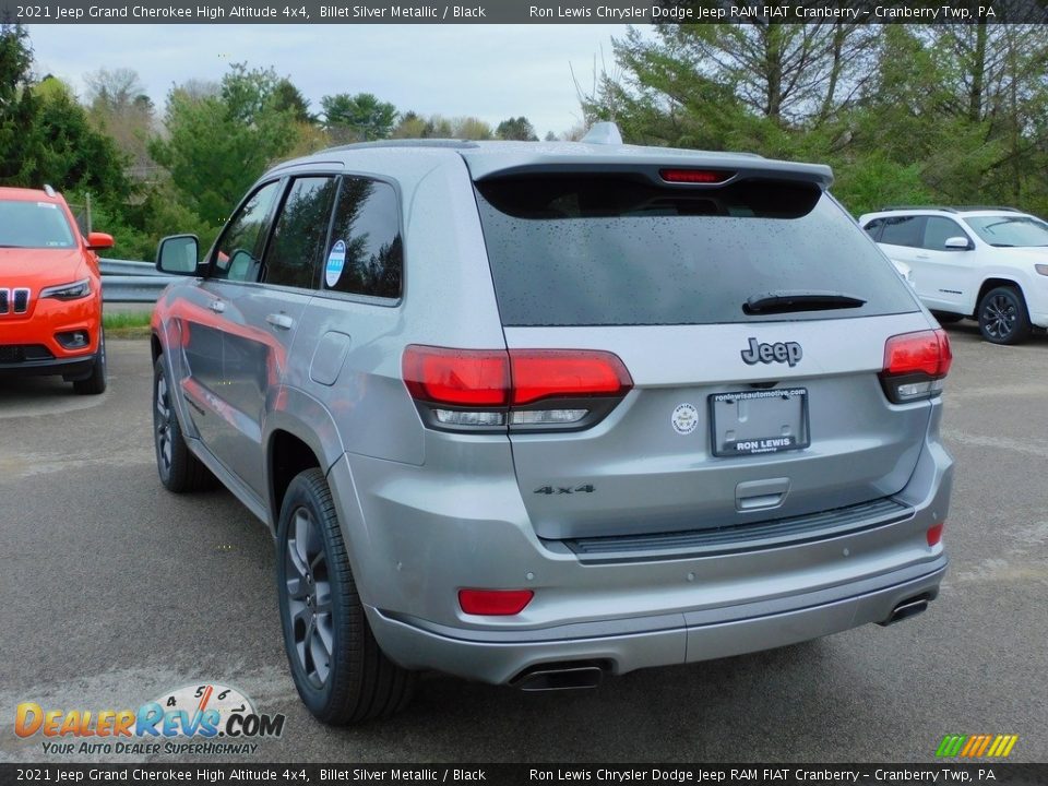 2021 Jeep Grand Cherokee High Altitude 4x4 Billet Silver Metallic / Black Photo #8