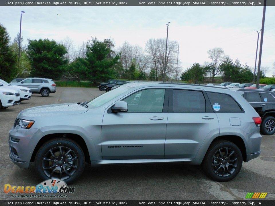 2021 Jeep Grand Cherokee High Altitude 4x4 Billet Silver Metallic / Black Photo #9