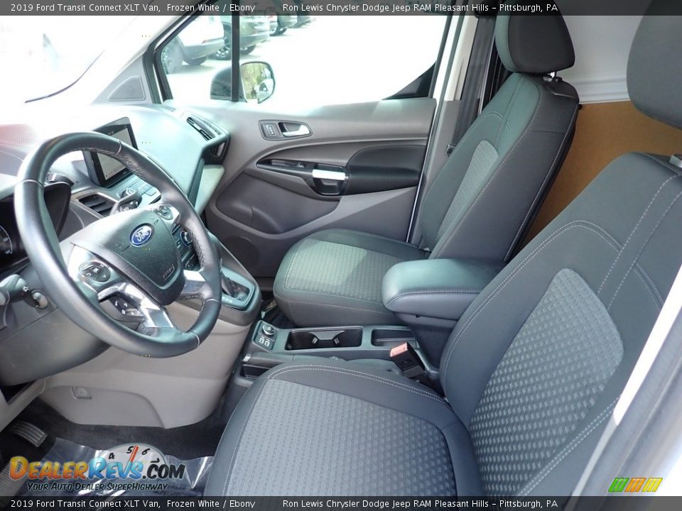 2019 Ford Transit Connect XLT Van Frozen White / Ebony Photo #11