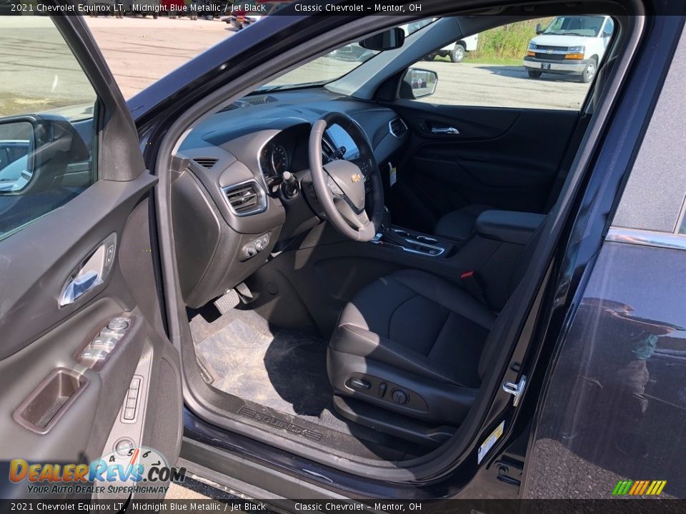 2021 Chevrolet Equinox LT Midnight Blue Metallic / Jet Black Photo #5