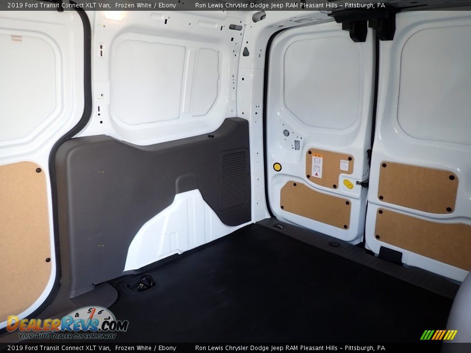 2019 Ford Transit Connect XLT Van Frozen White / Ebony Photo #14