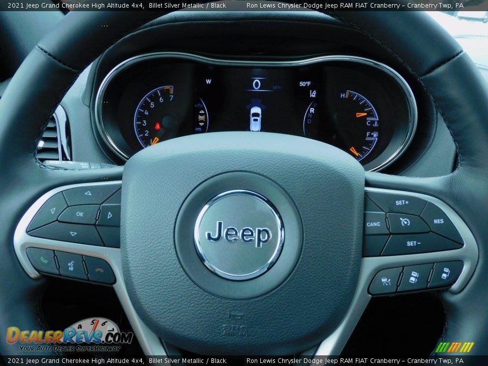 2021 Jeep Grand Cherokee High Altitude 4x4 Billet Silver Metallic / Black Photo #20
