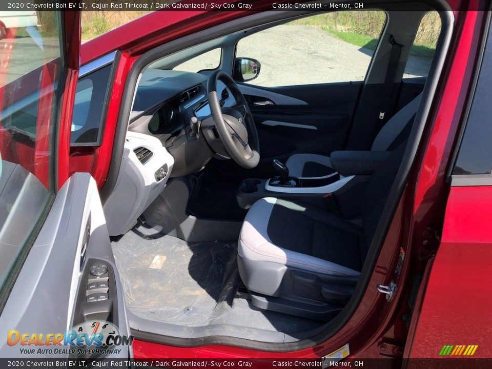 2020 Chevrolet Bolt EV LT Cajun Red Tintcoat / Dark Galvanized/­Sky Cool Gray Photo #5