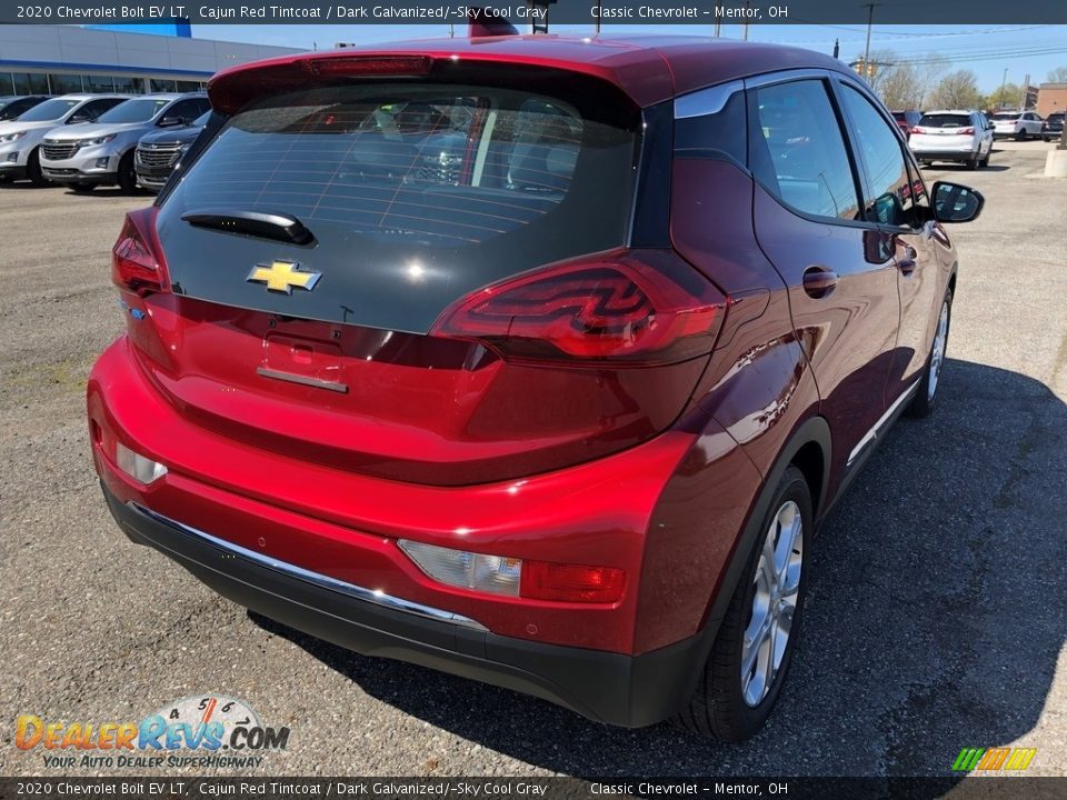 2020 Chevrolet Bolt EV LT Cajun Red Tintcoat / Dark Galvanized/­Sky Cool Gray Photo #3