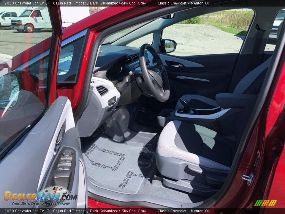 2020 Chevrolet Bolt EV LT Cajun Red Tintcoat / Dark Galvanized/­Sky Cool Gray Photo #5