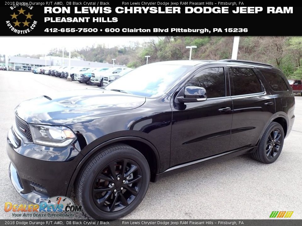 2018 Dodge Durango R/T AWD DB Black Crystal / Black Photo #1