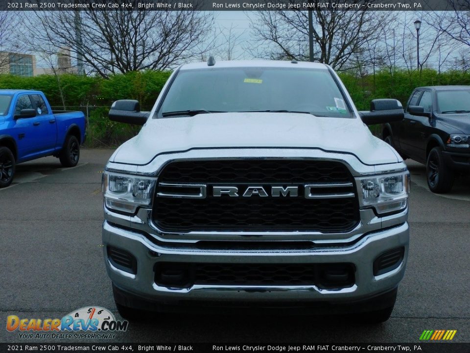 2021 Ram 2500 Tradesman Crew Cab 4x4 Bright White / Black Photo #2