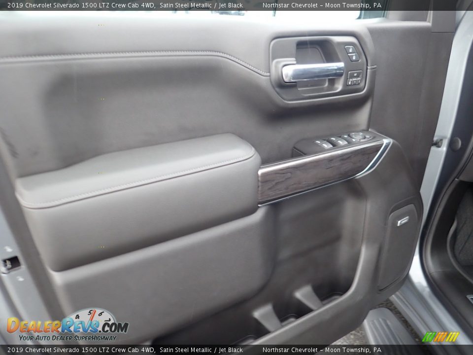 2019 Chevrolet Silverado 1500 LTZ Crew Cab 4WD Satin Steel Metallic / Jet Black Photo #23