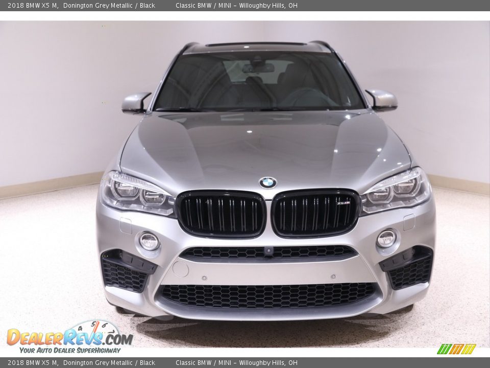 2018 BMW X5 M Donington Grey Metallic / Black Photo #2