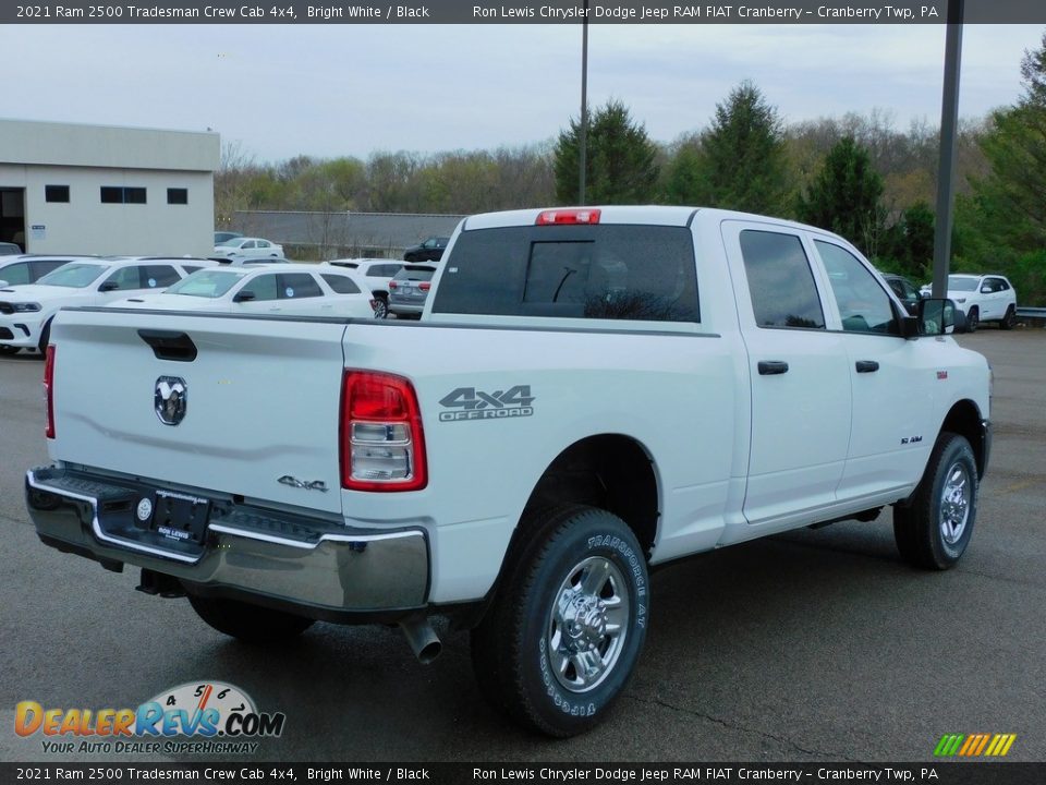 2021 Ram 2500 Tradesman Crew Cab 4x4 Bright White / Black Photo #5