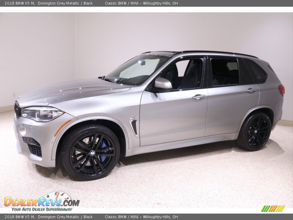 2018 BMW X5 M Donington Grey Metallic / Black Photo #3