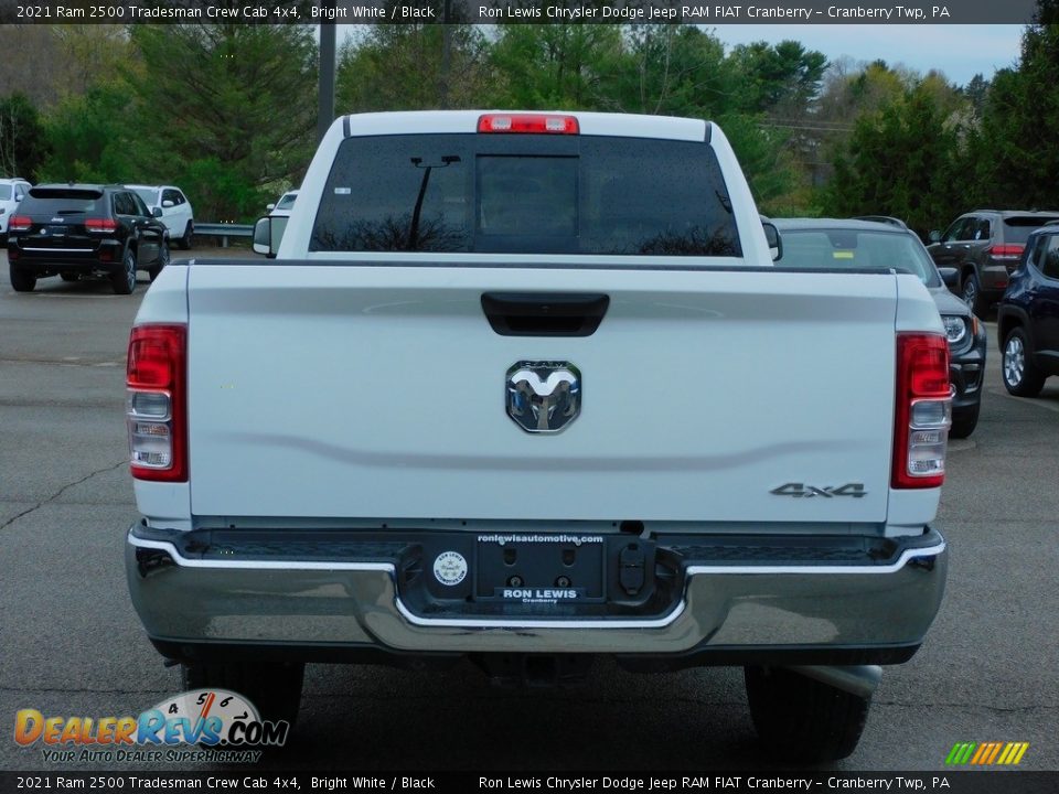 2021 Ram 2500 Tradesman Crew Cab 4x4 Bright White / Black Photo #6