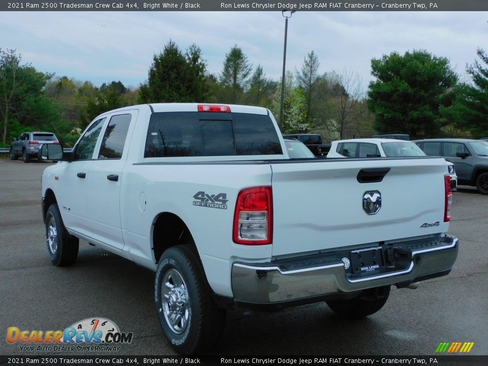 2021 Ram 2500 Tradesman Crew Cab 4x4 Bright White / Black Photo #8