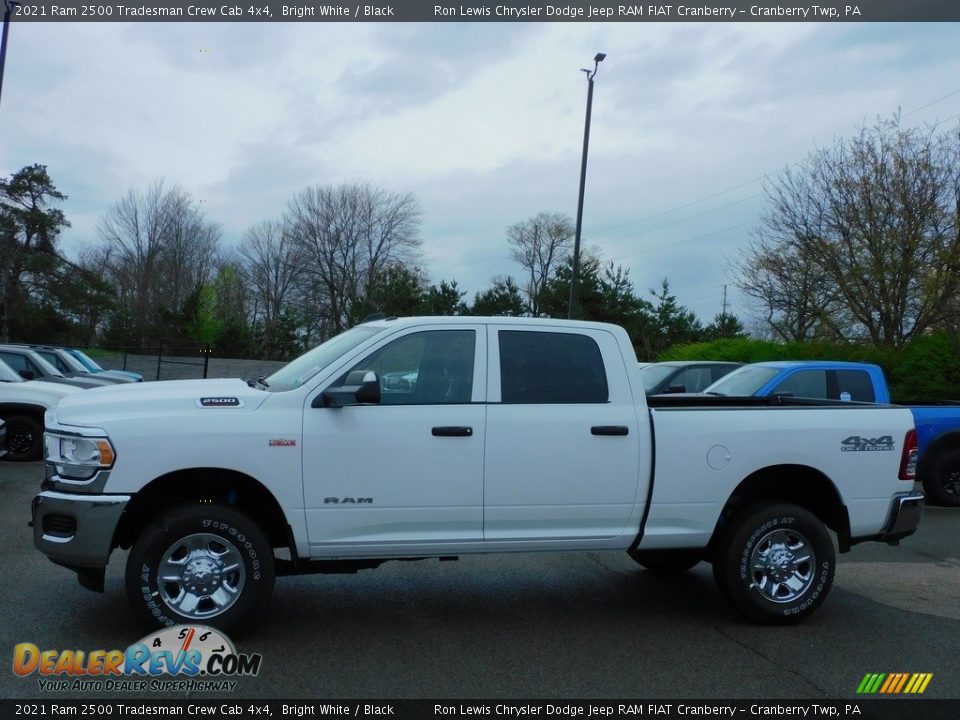 2021 Ram 2500 Tradesman Crew Cab 4x4 Bright White / Black Photo #9