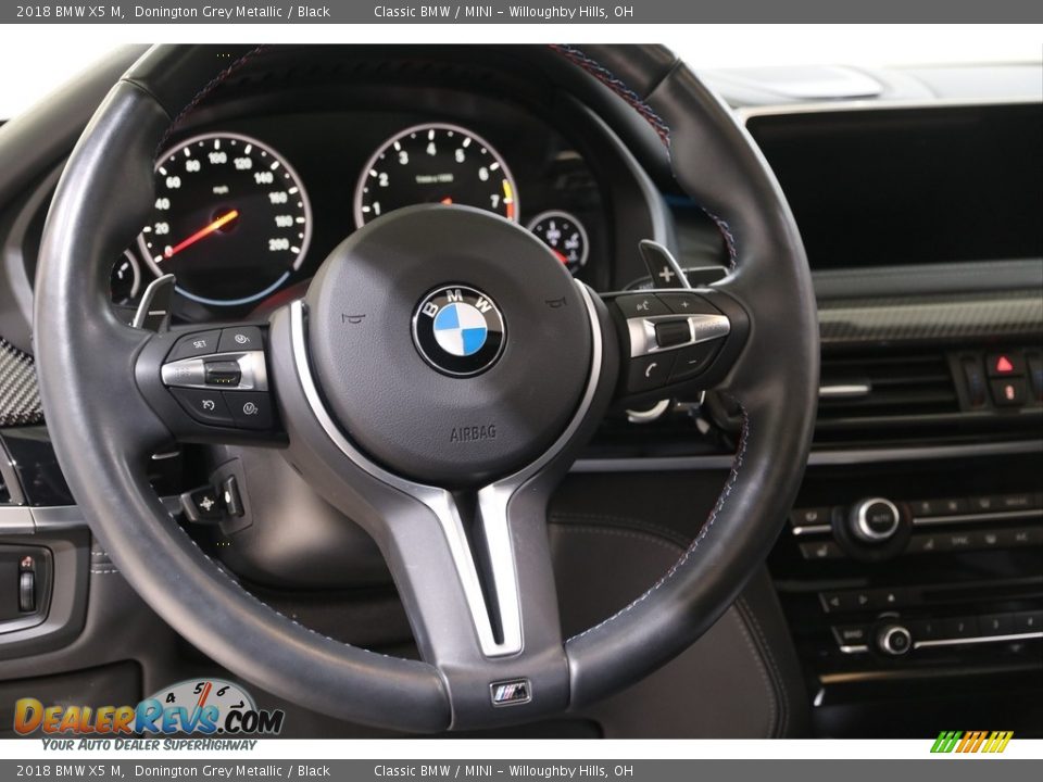 2018 BMW X5 M Donington Grey Metallic / Black Photo #7