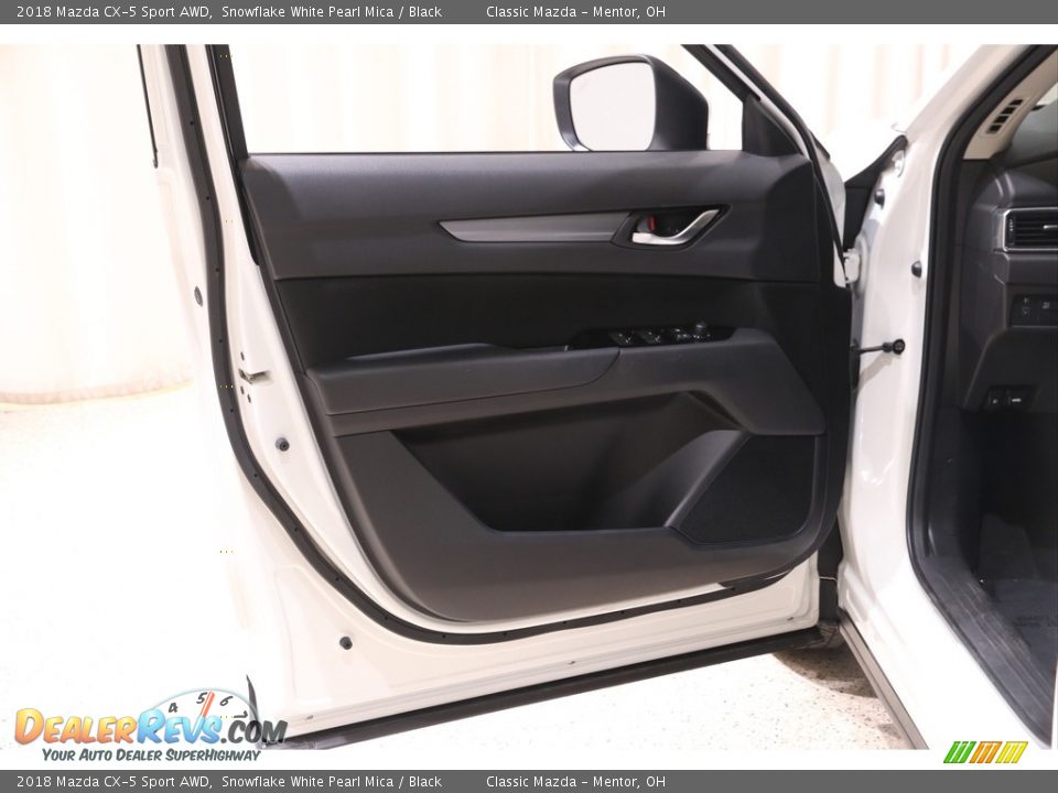 2018 Mazda CX-5 Sport AWD Snowflake White Pearl Mica / Black Photo #4