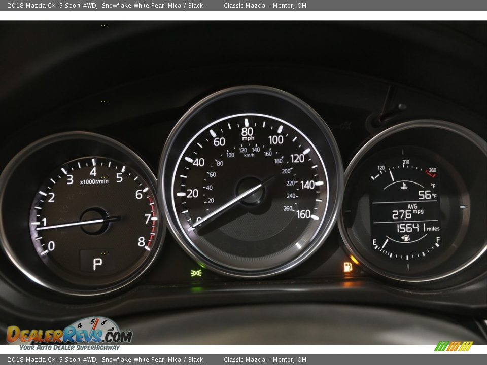 2018 Mazda CX-5 Sport AWD Snowflake White Pearl Mica / Black Photo #8
