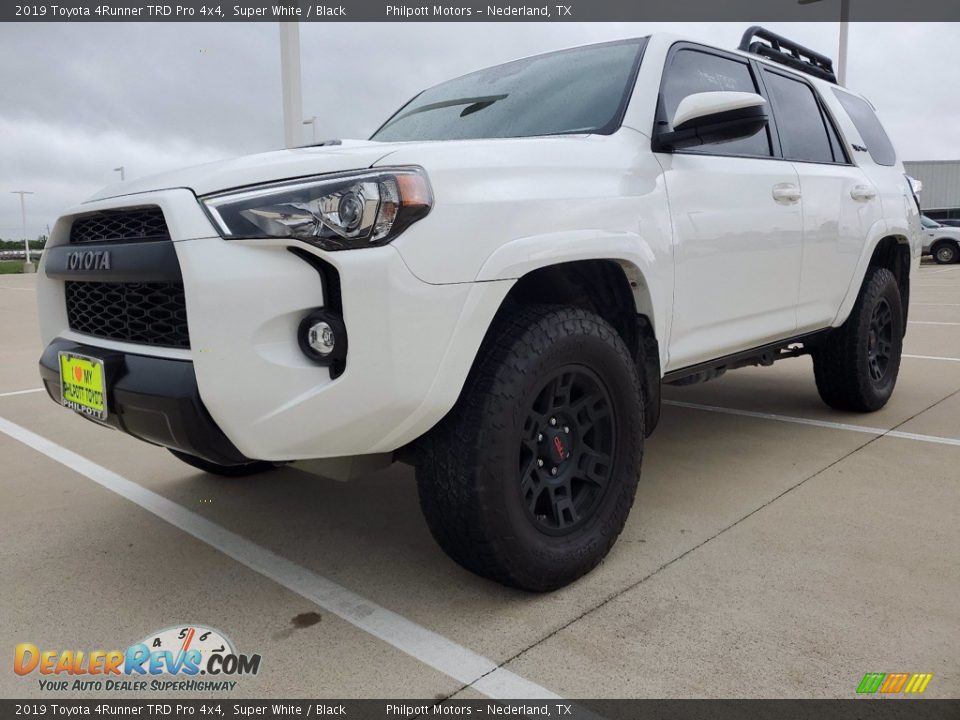 2019 Toyota 4Runner TRD Pro 4x4 Super White / Black Photo #2