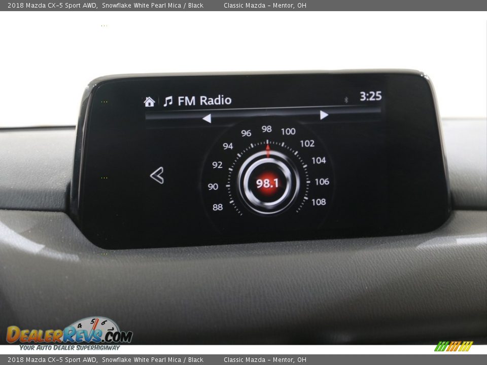 2018 Mazda CX-5 Sport AWD Snowflake White Pearl Mica / Black Photo #11