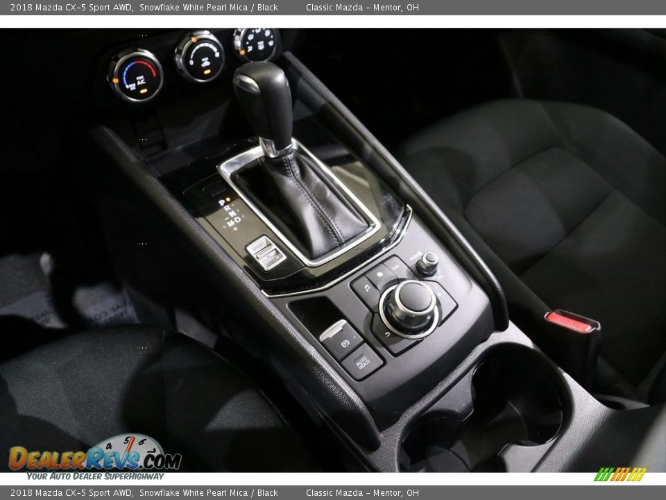 2018 Mazda CX-5 Sport AWD Snowflake White Pearl Mica / Black Photo #12