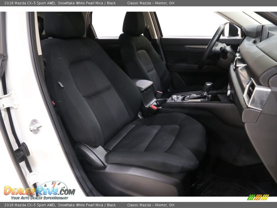 2018 Mazda CX-5 Sport AWD Snowflake White Pearl Mica / Black Photo #13