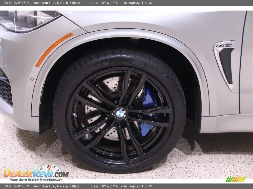2018 BMW X5 M Donington Grey Metallic / Black Photo #22