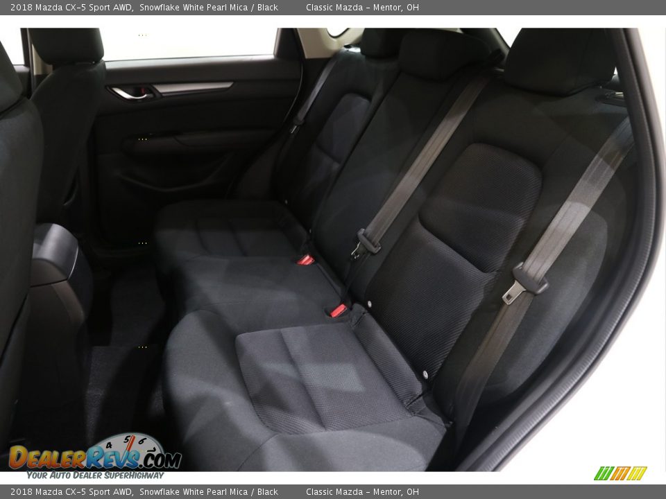 2018 Mazda CX-5 Sport AWD Snowflake White Pearl Mica / Black Photo #15