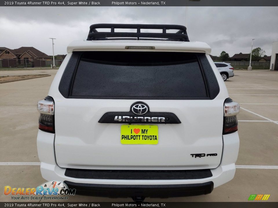2019 Toyota 4Runner TRD Pro 4x4 Super White / Black Photo #8