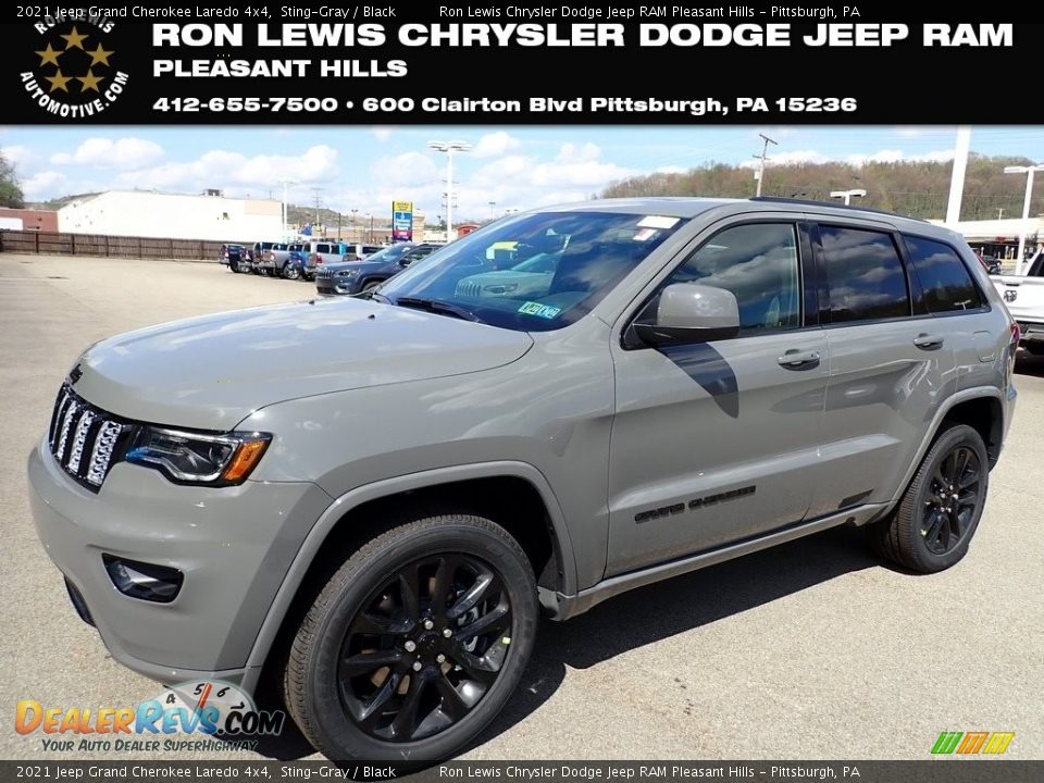 2021 Jeep Grand Cherokee Laredo 4x4 Sting-Gray / Black Photo #1