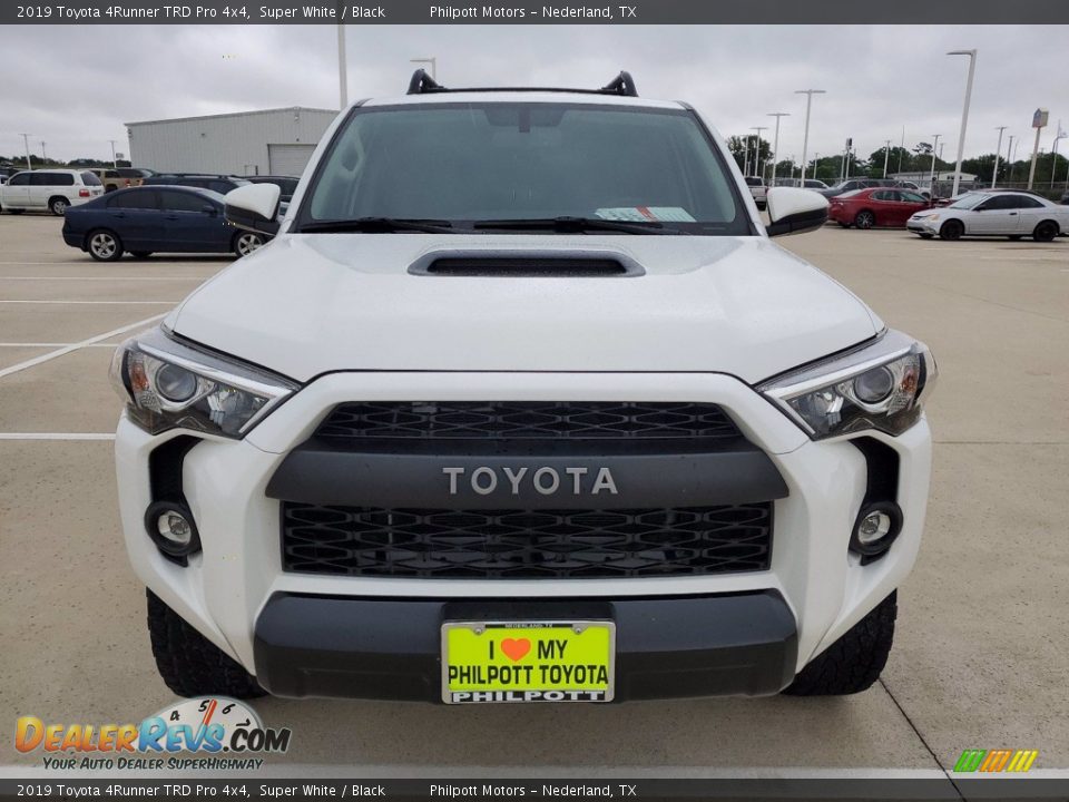 2019 Toyota 4Runner TRD Pro 4x4 Super White / Black Photo #9