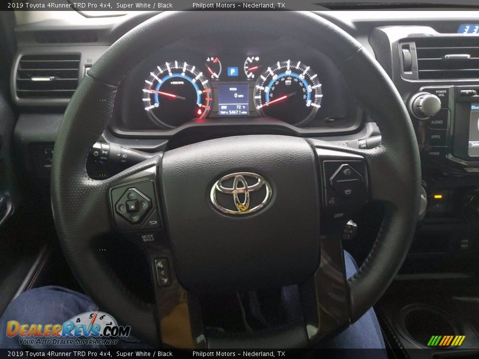2019 Toyota 4Runner TRD Pro 4x4 Super White / Black Photo #15