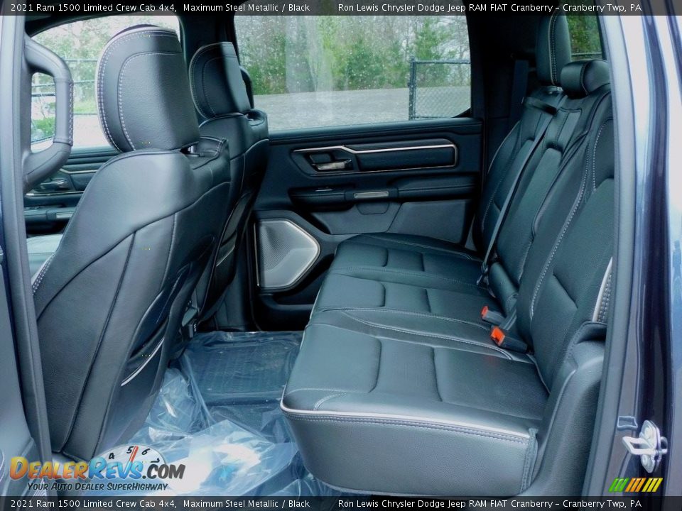 2021 Ram 1500 Limited Crew Cab 4x4 Maximum Steel Metallic / Black Photo #12