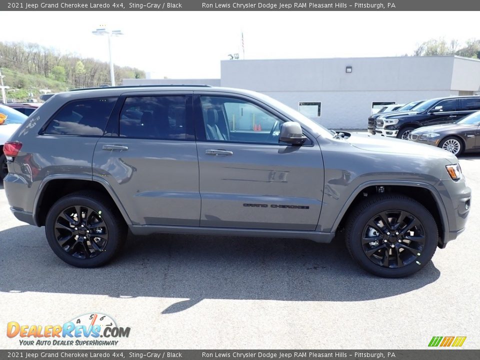 2021 Jeep Grand Cherokee Laredo 4x4 Sting-Gray / Black Photo #7