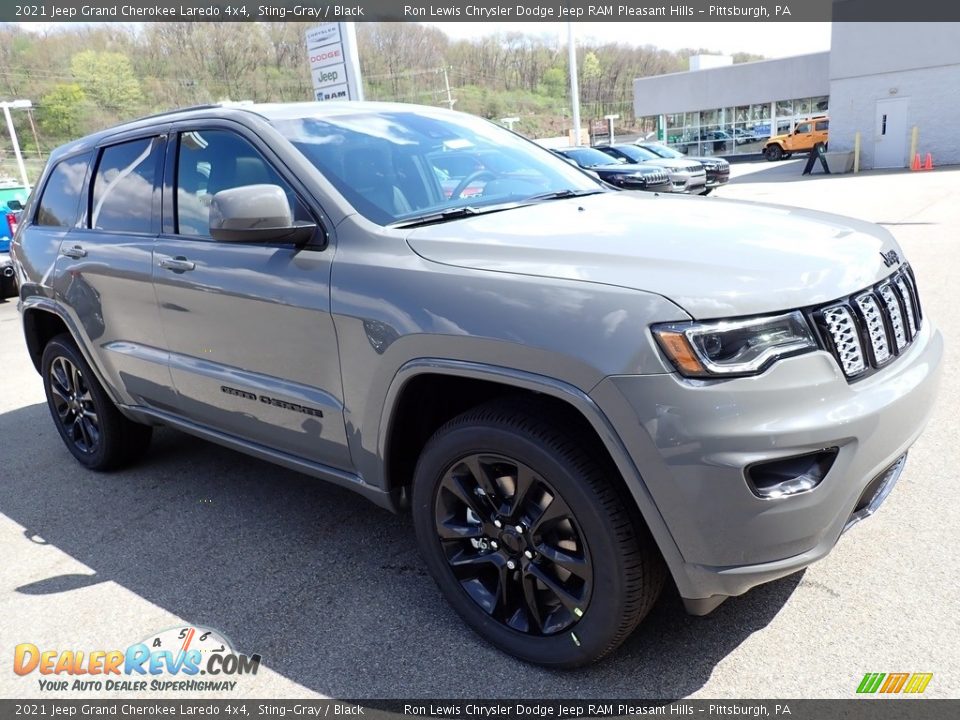 2021 Jeep Grand Cherokee Laredo 4x4 Sting-Gray / Black Photo #8