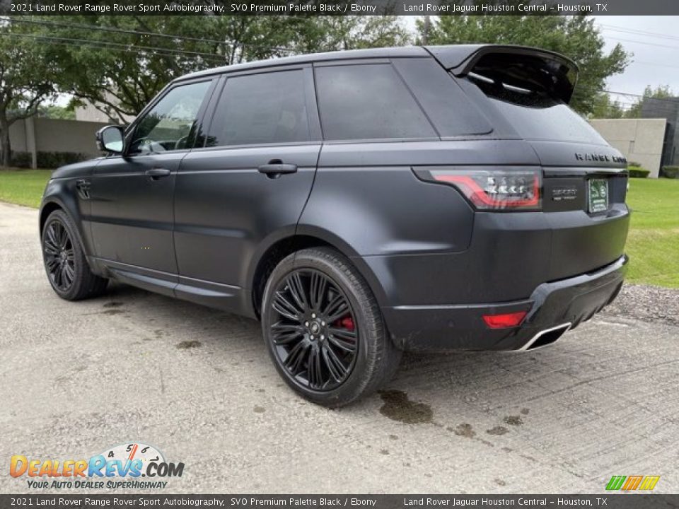 2021 Land Rover Range Rover Sport Autobiography SVO Premium Palette Black / Ebony Photo #7