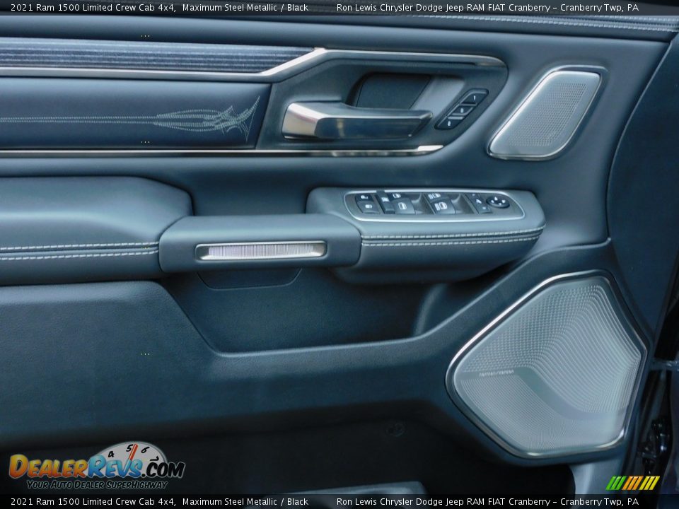 2021 Ram 1500 Limited Crew Cab 4x4 Maximum Steel Metallic / Black Photo #14