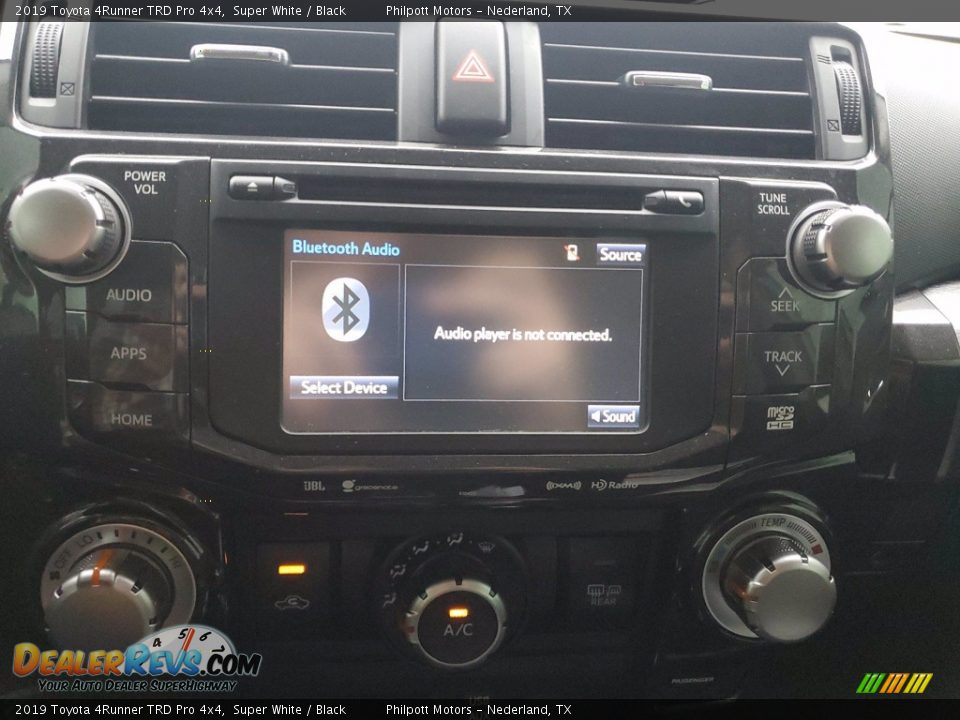 2019 Toyota 4Runner TRD Pro 4x4 Super White / Black Photo #19