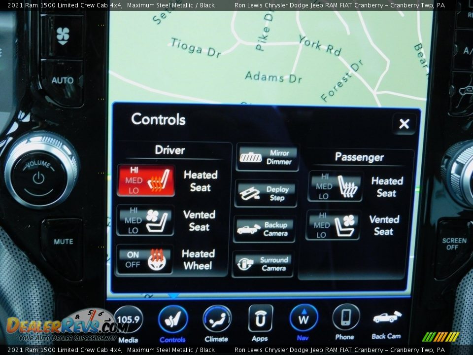 2021 Ram 1500 Limited Crew Cab 4x4 Maximum Steel Metallic / Black Photo #17