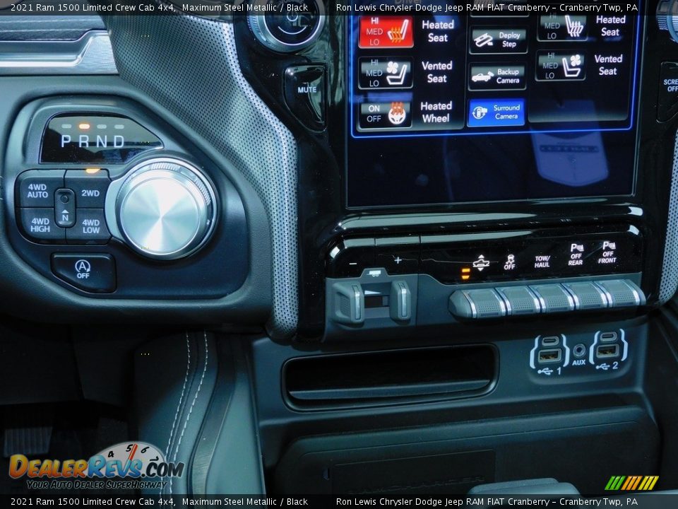2021 Ram 1500 Limited Crew Cab 4x4 Maximum Steel Metallic / Black Photo #19