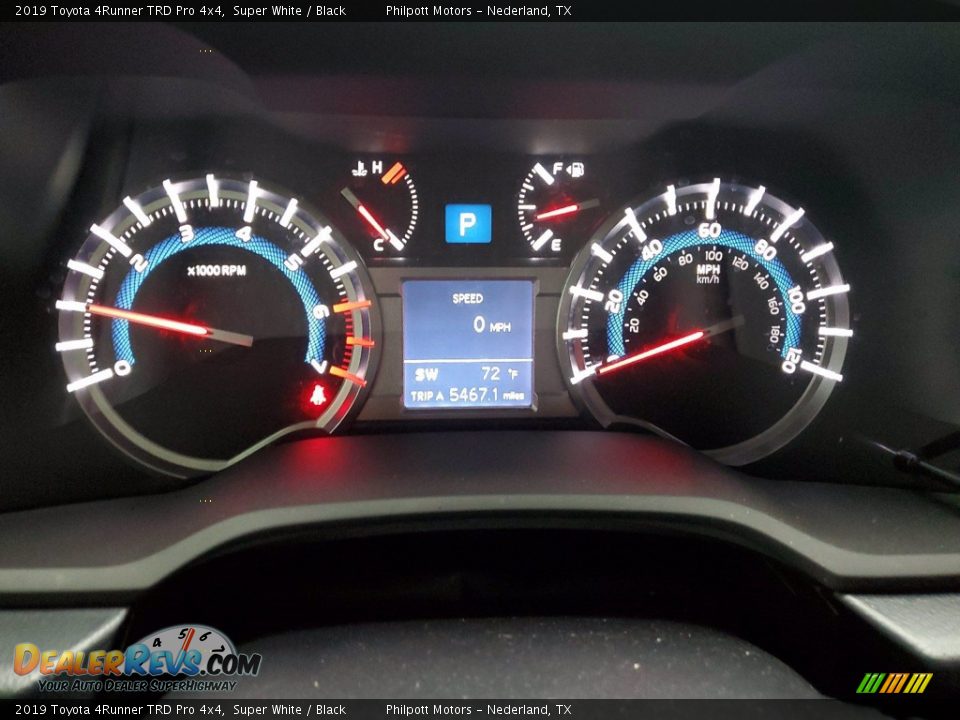 2019 Toyota 4Runner TRD Pro 4x4 Super White / Black Photo #23