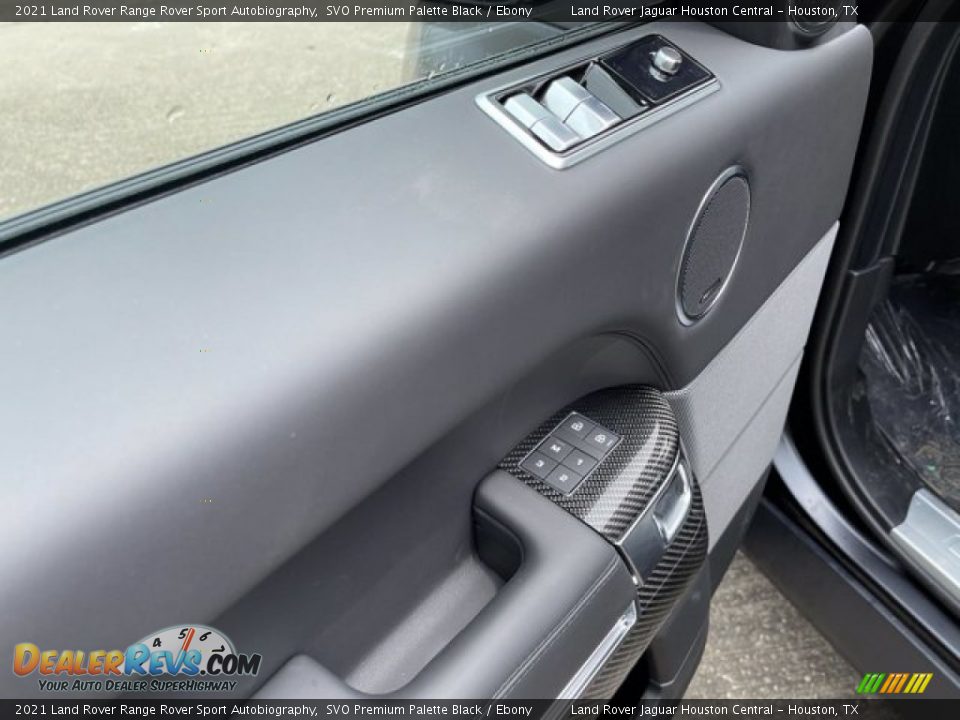 2021 Land Rover Range Rover Sport Autobiography SVO Premium Palette Black / Ebony Photo #14