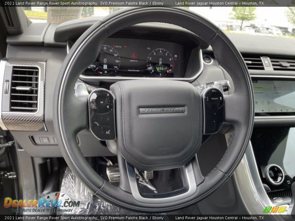 2021 Land Rover Range Rover Sport Autobiography Steering Wheel Photo #15