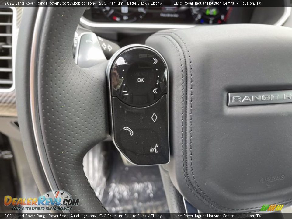 2021 Land Rover Range Rover Sport Autobiography Steering Wheel Photo #16
