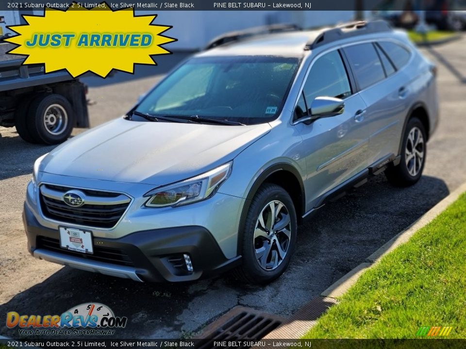 2021 Subaru Outback 2.5i Limited Ice Silver Metallic / Slate Black Photo #1